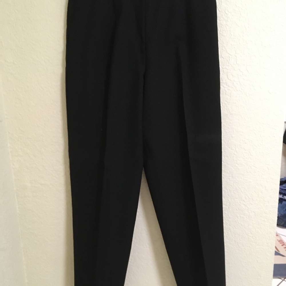 Norton wool dress slacks, black, size 10